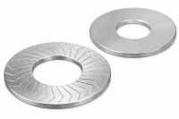 Шайба стопорная плоская с насечками WS 9267 тип B, нержавеющая сталь А4